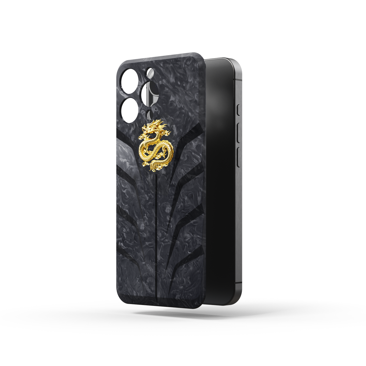 iPhone Case RSC16 Gold Dragon Magnetic