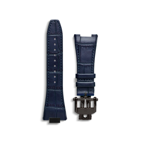 Watch Strap Leather 45mm Green