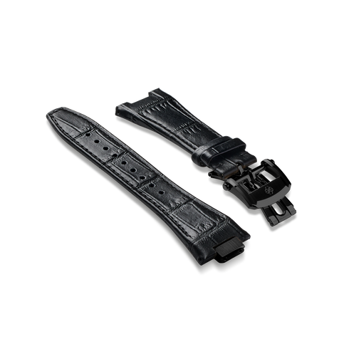 Watch Strap Leather 45mm Green