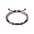 Bracelet / EV - Rose gold - Black