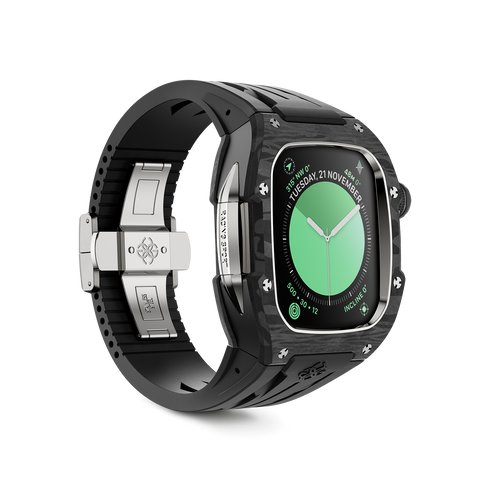 Apple Watch Case / RSCIII45 - Silver Carbon