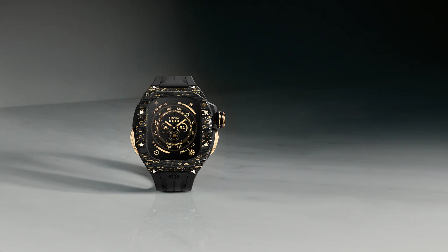 Apple Watch Case - Carbon | Luxury Watch Case - Golden Concept India