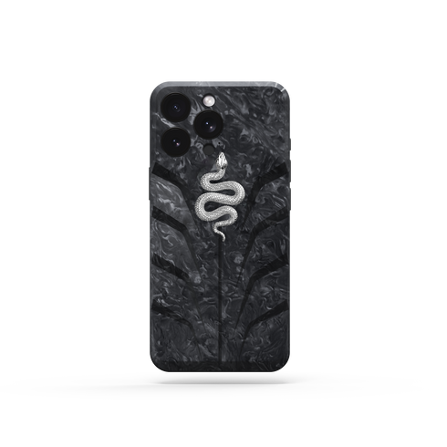 iPhone Case / RSC16 Silver Snake - Magnetic