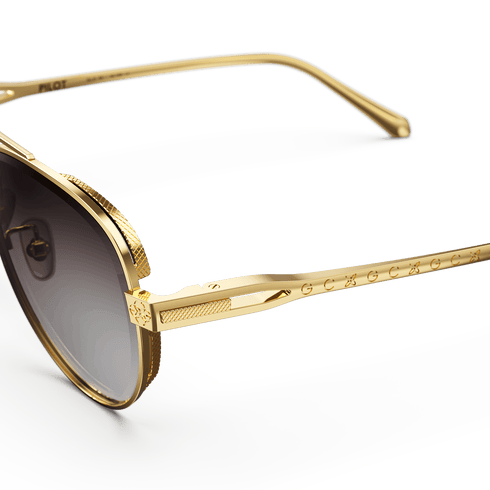 Sunglasses - Pilot Gold