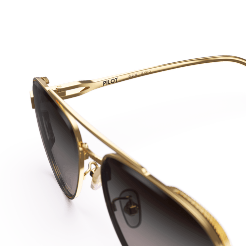 Sunglasses - Pilot Gold