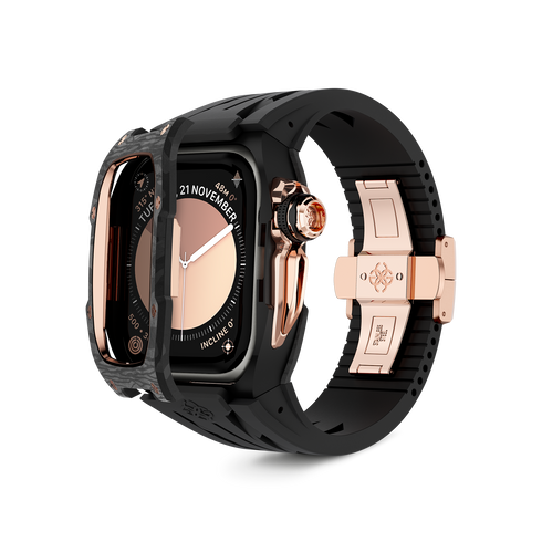 Apple Watch Case / RSCIII46 - Rose Gold Carbon