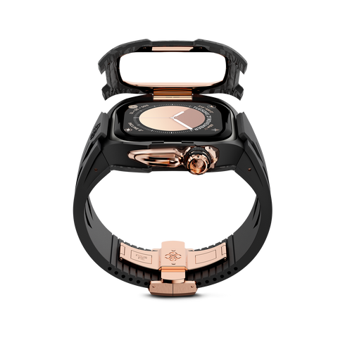 Apple Watch Case / RSCIII46 - Rose Gold Carbon