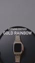 Apple Watch Case / EVF - RAINBOW Frosted Gold