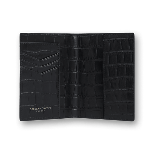 Passport holder / Croco Embossed