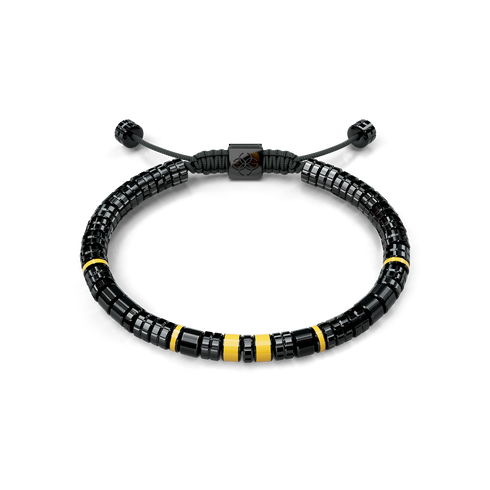 Bracelet / EV - Black - Modena Yellow