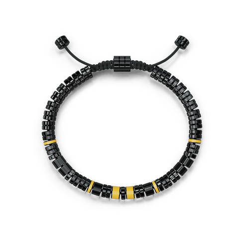 Bracelet / EV - Black - Modena Yellow
