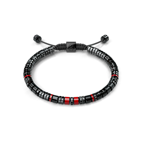 Bracelet / EV - Black - Rosso Corsa