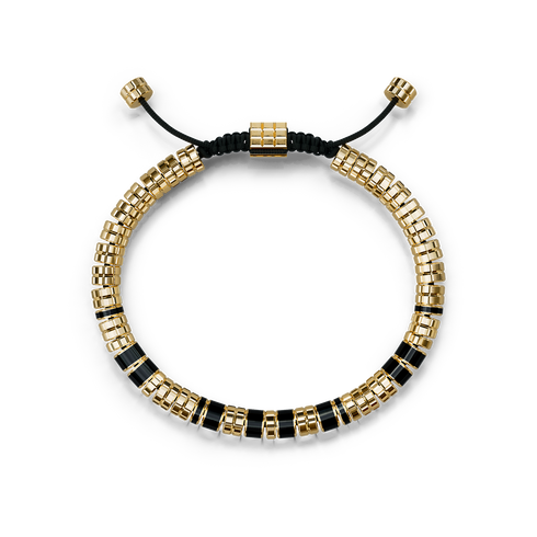 Bracelet / EV - Gold - Black