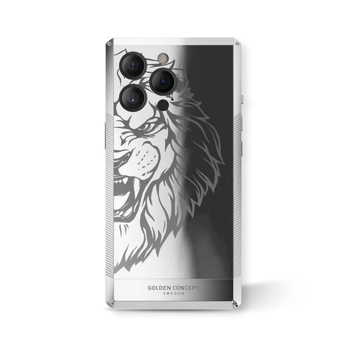 Iphone case / LIMITED Lion - Silver