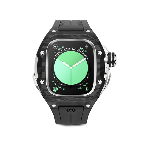 Apple Watch Case / RSCIII49 - Silver Carbon