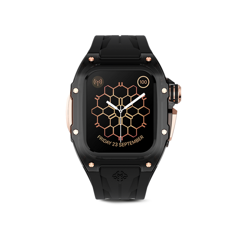 Apple Watch Case / RSTR45 - SMOKEY BLACK ROSE GOLD